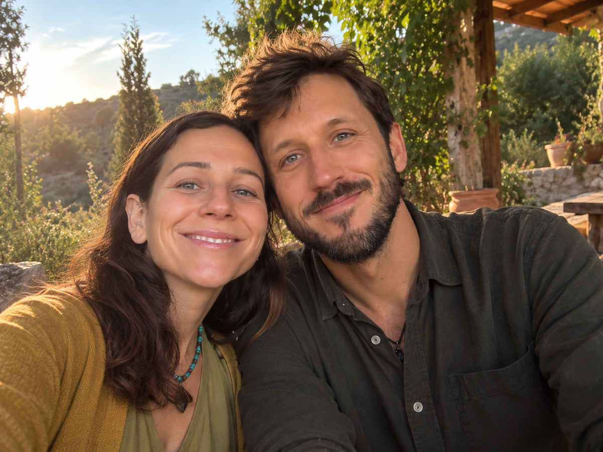 Violet and Ben, the founders of FASTED
